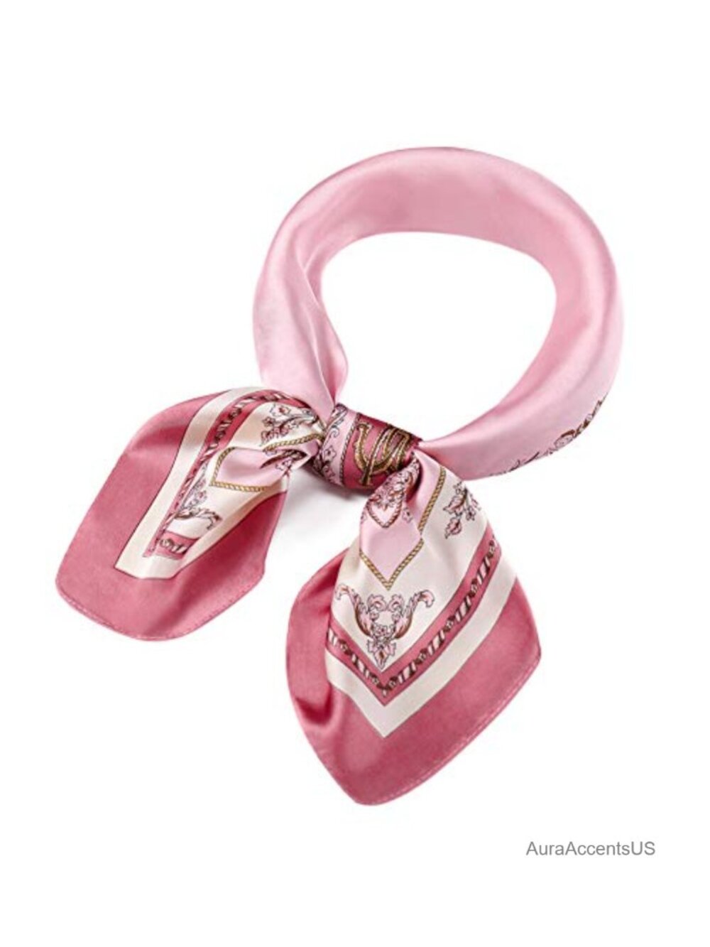 Silky Satin Multi-functional Scarf for Women Head Wrap Hair Scarf Neck Scarf